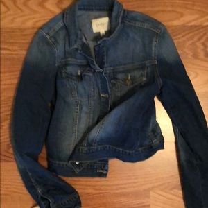 Jessica Simpson jean jacket large